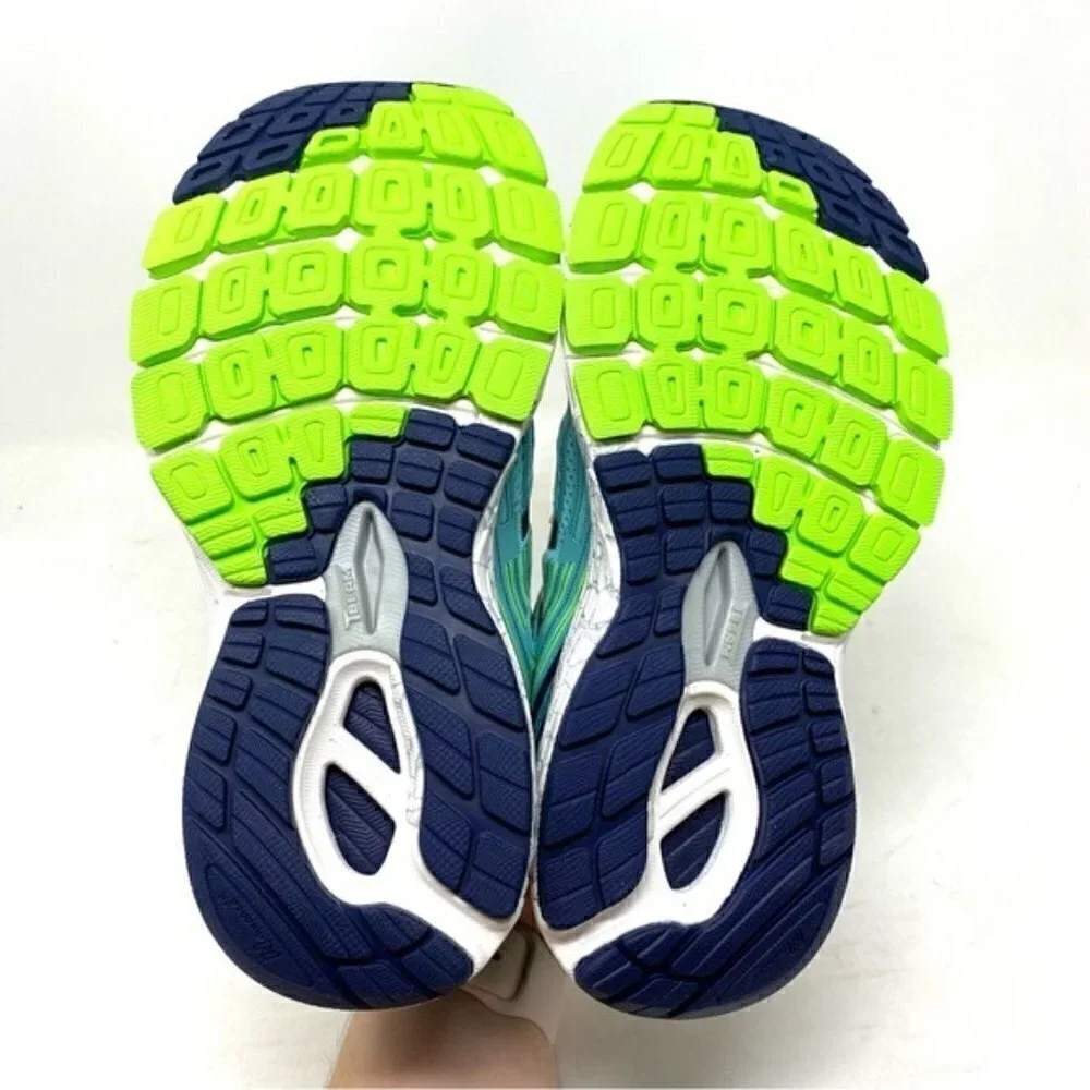 New Balance W860BN8 Womens Distance Seaspray/Pigment/Energy Lime Sneaker… - Picture 6 of 8